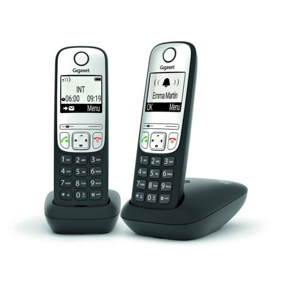 GIGASET A690DUO DECT TELEFON,SİYAH - 3