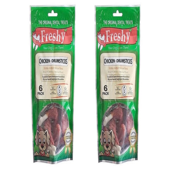 Freshy Chicken Drumsticks Tavuklu Köpek Ödül Maması 2 X 90 gr. (2 Adet)