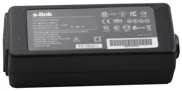 S-link SL-NBA03 30w 19v 1.58a 4.8-1.7 Notebook Adaptör