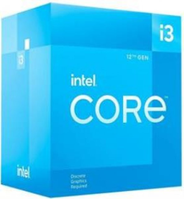 Intel Alder Lake Core i3 12100 3.3Ghz 1700P 12Mb (60W) Uhd730 Box İşlemci