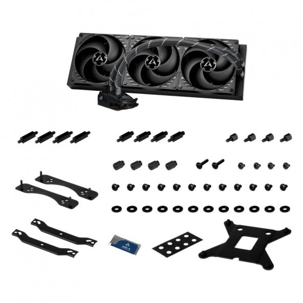 Arctic AR ACFRE00092A Liquid Freezer II-420 Intel-AMD 420mm Radyatörlü P14 Fanlı, Sıvı İşlemci Soğ - 2