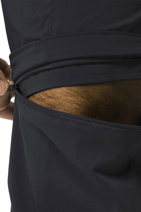 Jack Wolfskin  N Glastal Zip Outdoor Gri Pantolon - 4