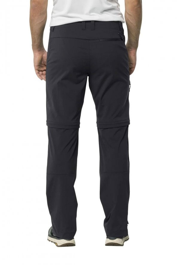 Jack Wolfskin  N Glastal Zip Outdoor Gri Pantolon - 5