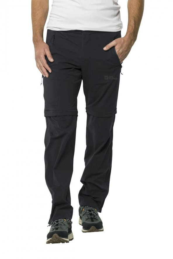 Jack Wolfskin  N Glastal Zip Outdoor Gri Pantolon - 7