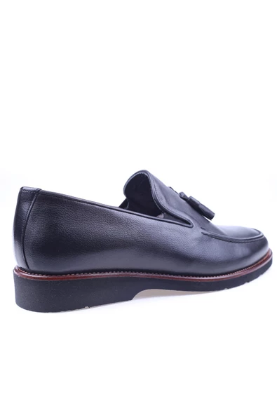 Dericibey 024 Erkek Hakiki Deri Hafif Taban Günlük Ayakkabı - 8