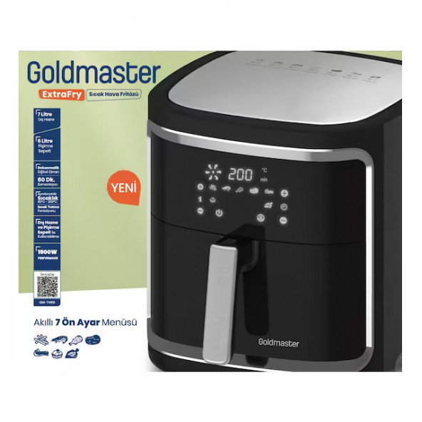 GOLDMASTER GM-7485 EXTRAFRY - 5