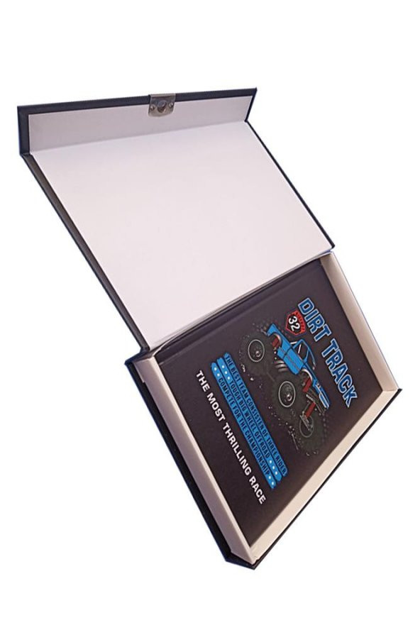 Hatıra Defteri Kilitli Erkek Modeli Günlük Defteri Mikro Hediye Kutulu 100 Yaprak Çizgili 1 Adet Jeep - 3