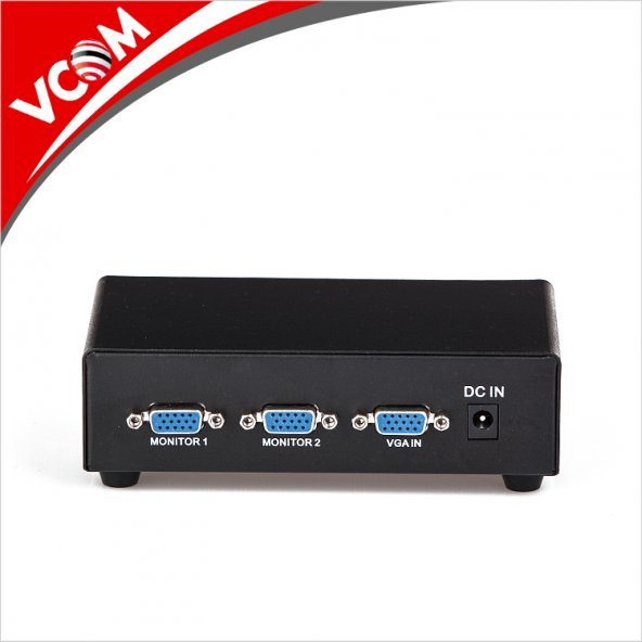 Vcom DD132 1-2 Port 350MHZ Metal Vga Splitter - 2