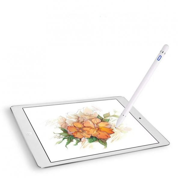 Stylus Kapasitif Dokunmatik Kalem Tüm Cihazlar Telefon Ile Uyumlu Çizim Tasarım Tablet Kalemi - 2
