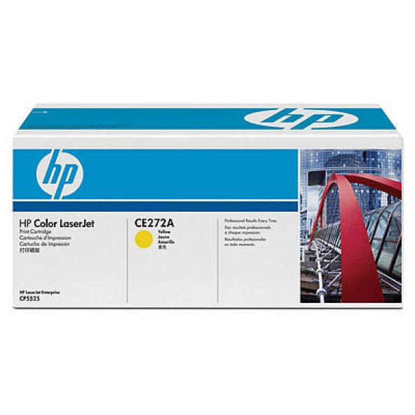 HP 650A Yellow Sarı 15.000 Sayfa Toner CE272A ürün görseli