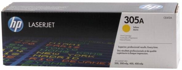HP 305A Yellow Sarı 2.600 Sayfa Toner CE412A ürün görseli 1