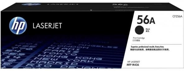 HP 56A Black Siyah 6.600 Sayfa Toner CF256A ürün görseli