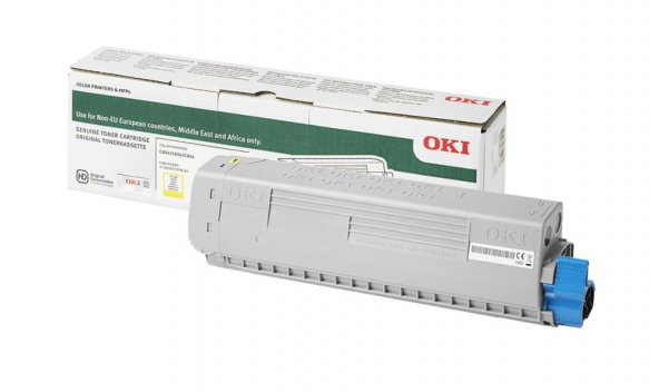 Oki C824-834-844 5bin Sayfa Yellow Sarı Toner 47095701 ürün görseli
