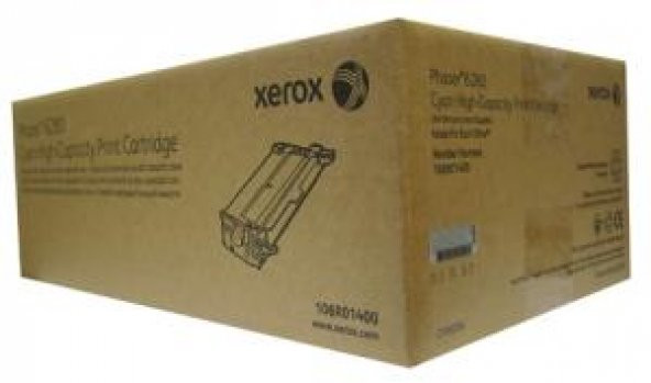 Xerox 106R01400 Phaser 6280 Yüksek Kapasite Cyan Mavi Toner 5.900 Sayfa ürün görseli
