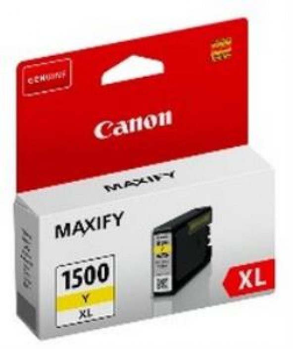 Canon PGI-1500XL Y  Yellow Sarı Mürekkep Kartuş MB2050-2350 ürün görseli 1