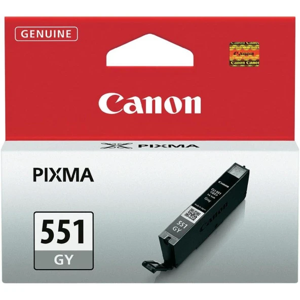 Canon CLI-551GY Gray Gri Mürekkep Kartuş IP7250 MX925 ürün görseli