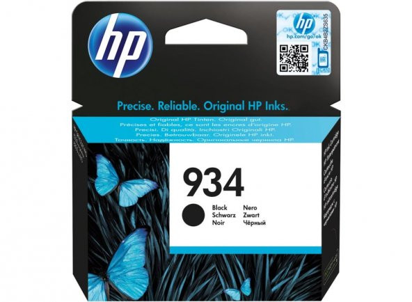 HP 934 Black Siyah Kartuş C2P19AE ürün görseli 1