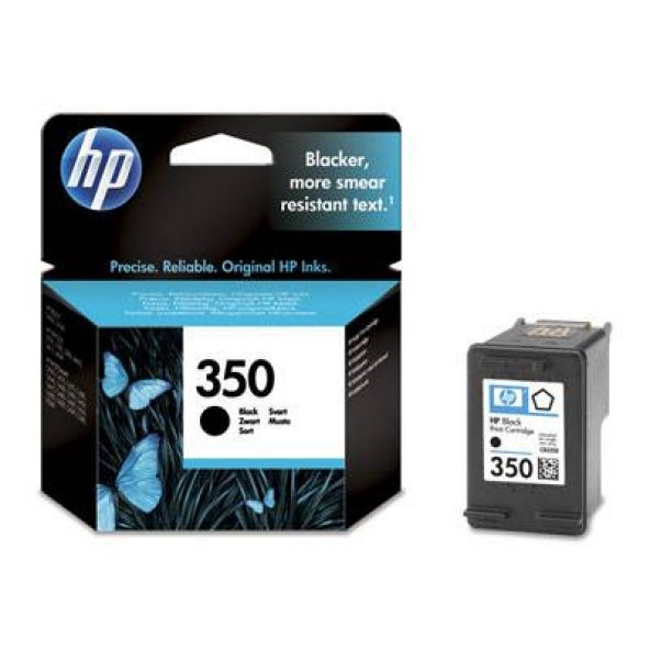 HP 350 Black Siyah Kartuş CB335EE ürün görseli