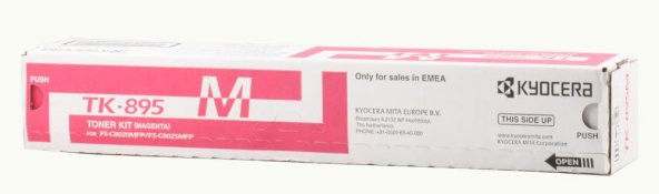 Kyocera TK-895M Magenta Kırmızı Orjinal Fotokopi Toneri FS-C8020-8025-8520-8525 6.000 Sayfa ürün görseli 1