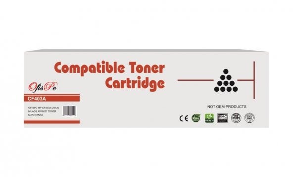 OfisPc Hp CF403A Kırmızı Muadil Toner 201A M227-M252