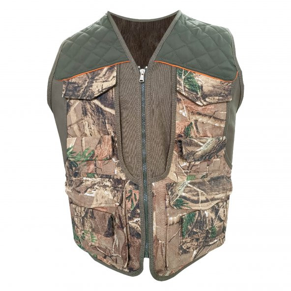 Savex Yeşil Meşe Desen Avcı Yeleği 52-XL (27168) - 2