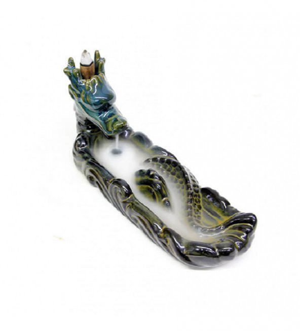 Dragon Kayık Model Seramik Tütsülük ve Buhurdanlık HK2595 - 5