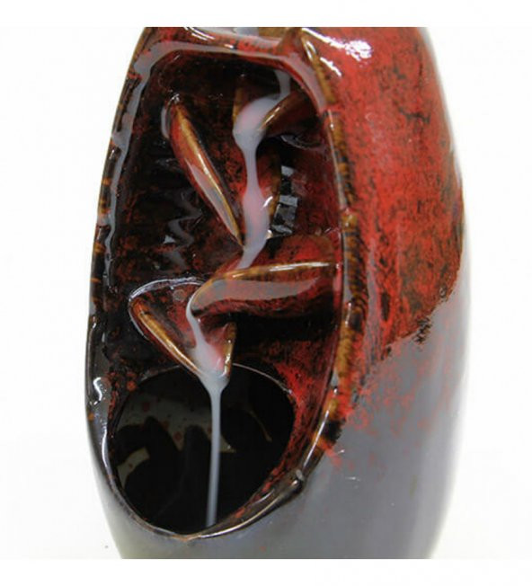 Şelale Model Seramik Tütsülük ve Buhurdanlık Kahve HK2592 - 4