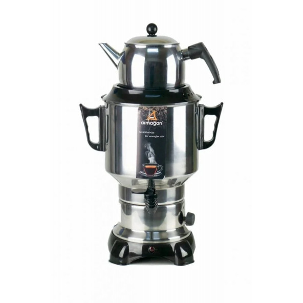 4.5 Litre Çelik Semaver Çaycı