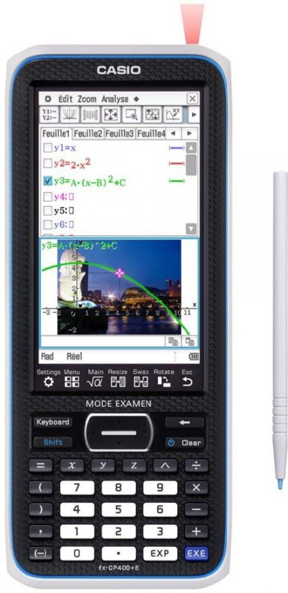 Casio FX-CP400-B Grafik Çizen Bilimsel Hesap Makinesi
