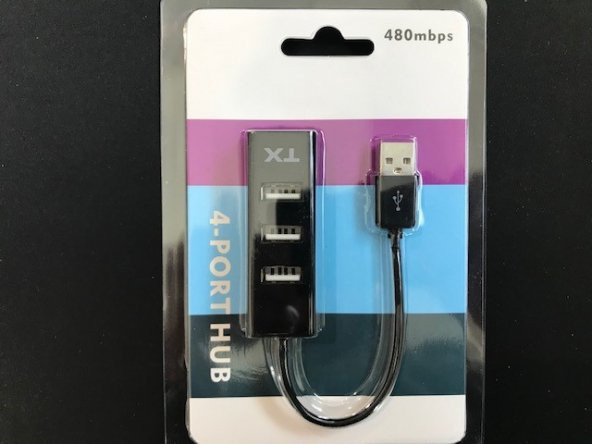 Tx ACUSB24 4Port Usb Hub Siyah 2.0 480Mbps (0,11cm Kablo Uzunluğu)