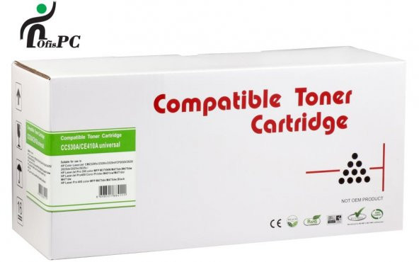 OfisPc Hp CC530A-CE410A-CF380A 4K Siyah Üniversal Muadil Toner - 1