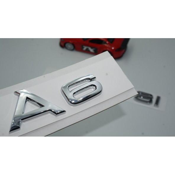 Audi A6 50 TFSi Krom ABS 3M 3D Bagaj Yazı Logo Orjinal Ürün