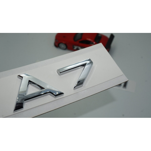Audi A7 35 TFSi Krom ABS 3M 3D Bagaj Yazı Logo Orjinal Ürün
