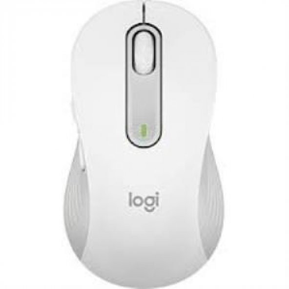 Logitech 910-006238 M650 L Signature Kablosuz Beyaz El Tam Boyutlu Mouse