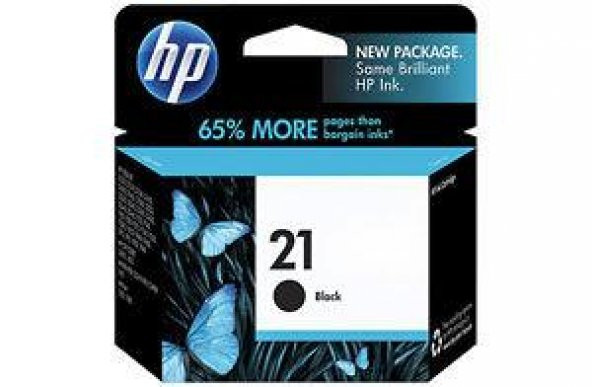 HP 21 Black Siyah Kartuş C9351AE ürün görseli
