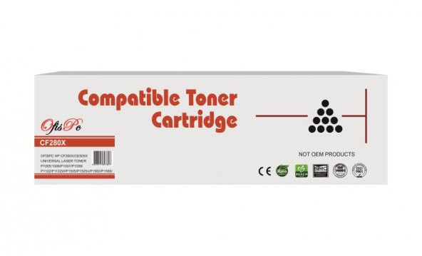 OfisPc Hp CF280X-CE505X Yüksek Kapasite Üniversal Muadil Toner