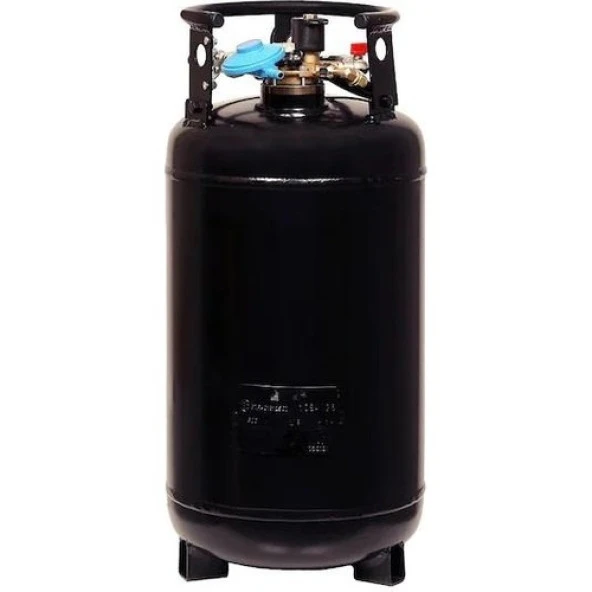 Mocan Karavan Lpg Tankı 36 Litre Hazır Set - Dikey