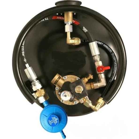 Mocan Karavan Lpg Tankı 36 Litre Hazır Set - Dikey - 3