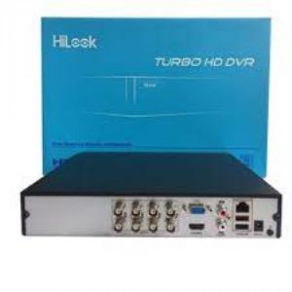 Hilook DVR-208Q-K1 8Kanal 1 HDD 4MP Dvr Kayıt Cihazı (Ses girişi: 1xRCA ve 8xCOAX) - 2