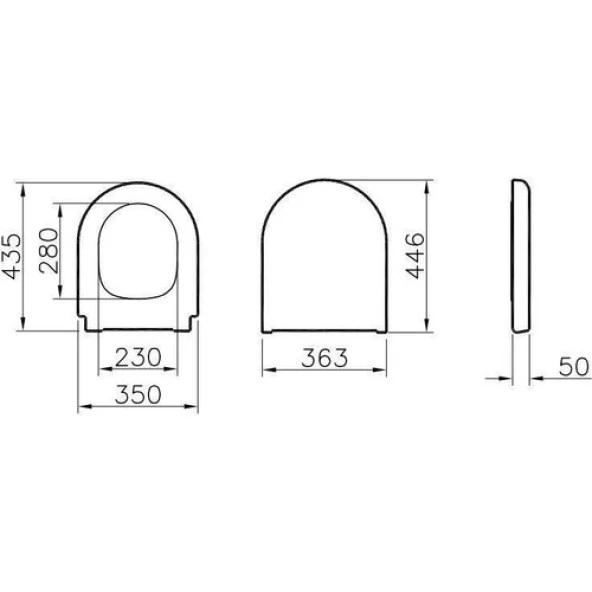 Vitra S50 Rimex Kanalsız Asma Klozet Ve Vitra Gömme Rezervuar Tam Set - 7