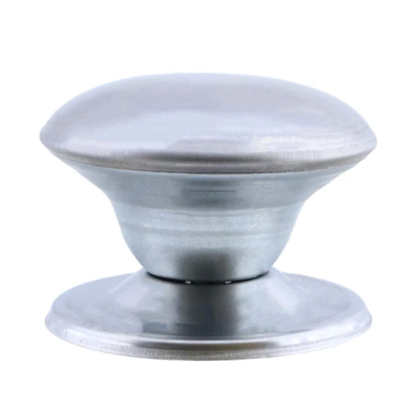 Bombeli Baba Krom Kapı Tokmağı Topuzu Kolu Metal Tokmak Paslanmaz - 7