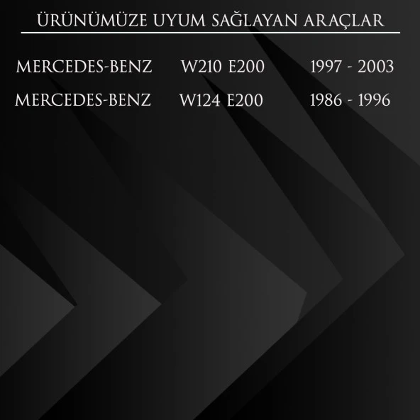 Mercedes Benz W124, W210  (E200) için Vites Körüğü - 2