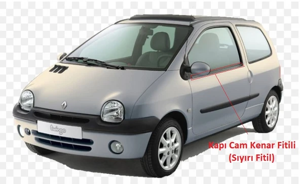 RENAULT TWINGO KAPI CAM KENAR FİTİLİ