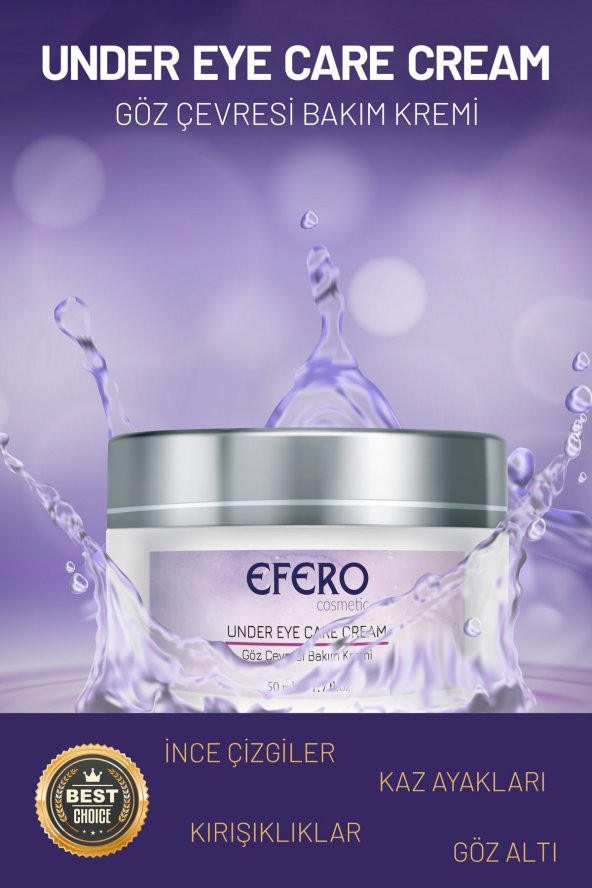 Göz Altı Torbalanma Kırışıklık Morluk Karşıtı Besleyici Bakım Kremi - Under Eye Care Cream - 5