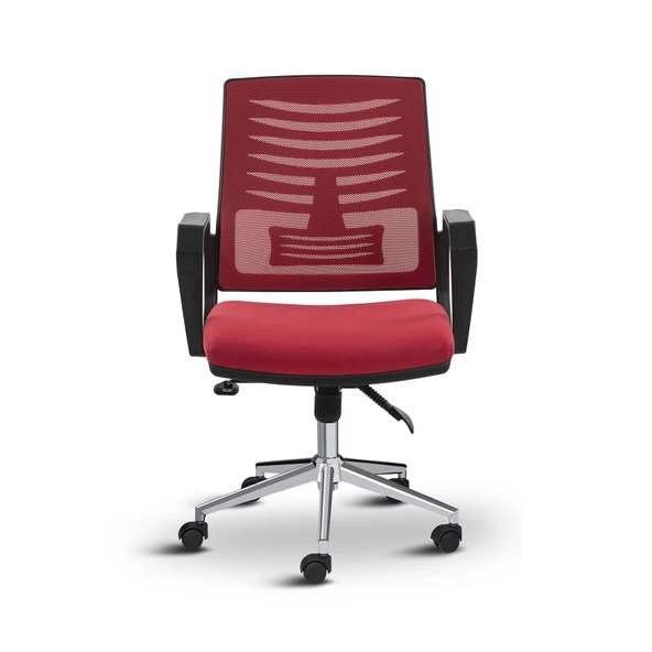 Asbir Mobilya Metis Metal Ayaklı Çalışma Koltuğu Ofis Sandalyesi  Bilgisayar Koltuğu