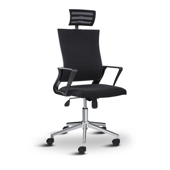 Asbir Mobilya Rigel Başlıklı 55300 Metal Ayaklı Çalışma Koltuğu Ofis Sandalyesi