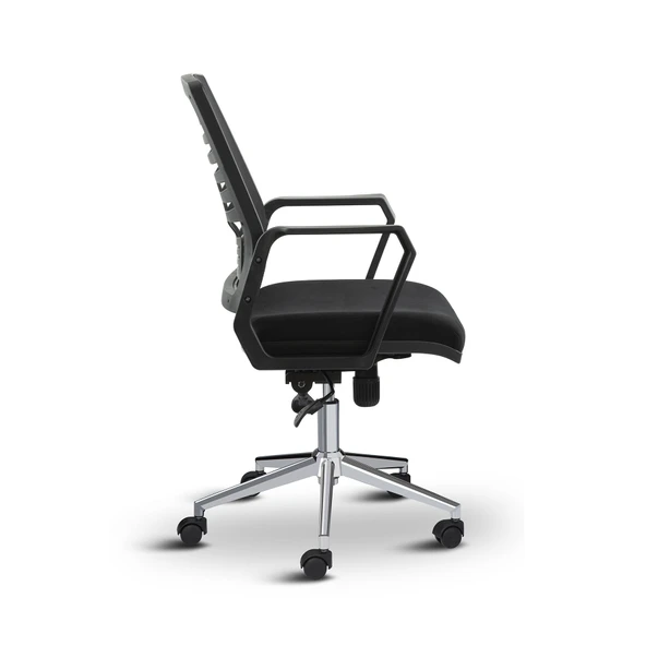 Asbir Mobilya Metis Metal Ayaklı Çalışma Koltuğu Ofis Sandalyesi  Bilgisayar Koltuğu - 2