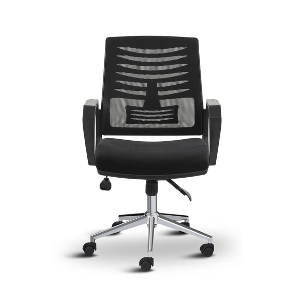 Asbir Mobilya Metis Metal Ayaklı Çalışma Koltuğu Ofis Sandalyesi  Bilgisayar Koltuğu