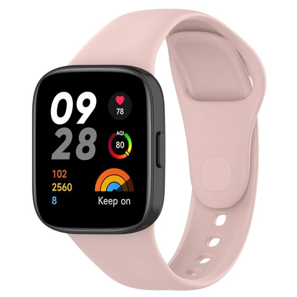 Xiaomi Redmi Watch 3 (Watch 3 Active Değildir) Kordon Spor Silikon Kordon Mix 81 - 6
