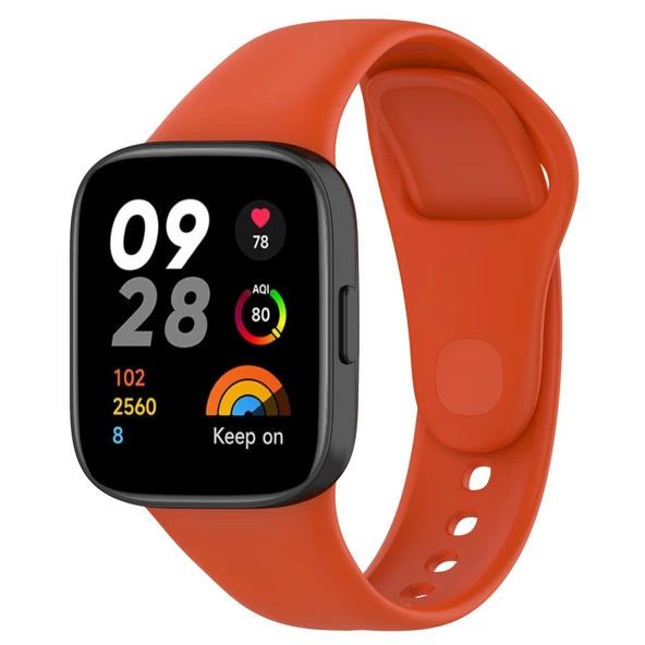 Xiaomi Redmi Watch 3 (Watch 3 Active Değildir) Kordon Spor Silikon Kordon Mix 81 - 10